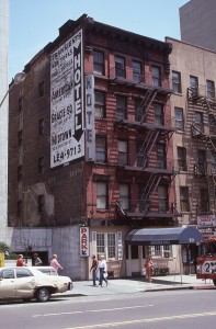 American Hotel, 331 E. E. 86th Street, between 1st and 2nd Ave., NYC, July 1985       